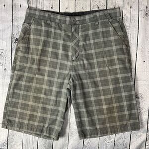 MICROS Plaid Shorts
